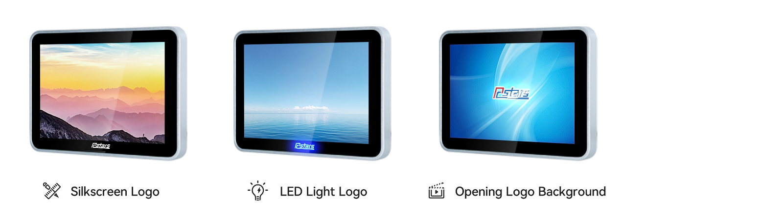 digital signage display logo design