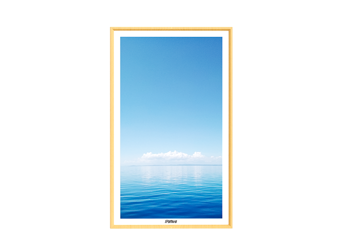 32 inch Wall Mount Wooden Frame Android OS Digital Photo Display