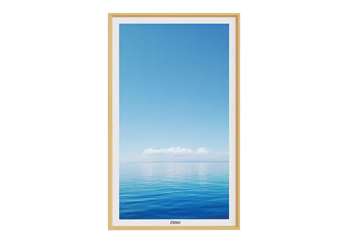 32 inch Wall Mount Wooden Frame Android OS Digital Photo display