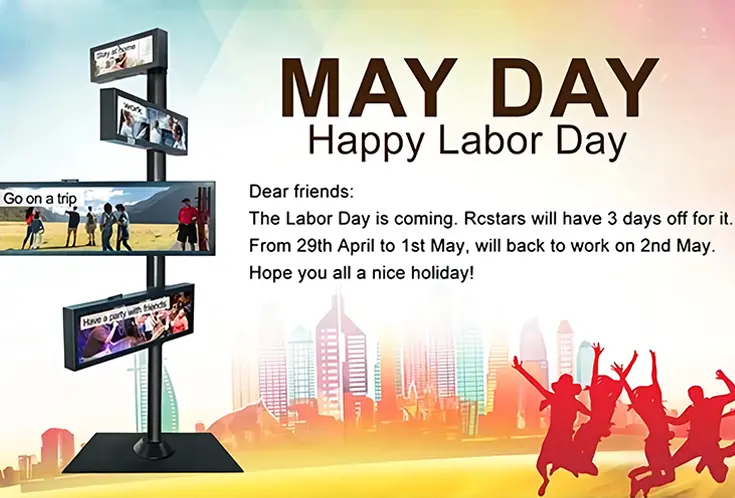 May Day Holiday Notice