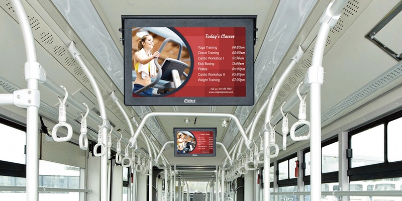 Key Features of Bus Digital Signage