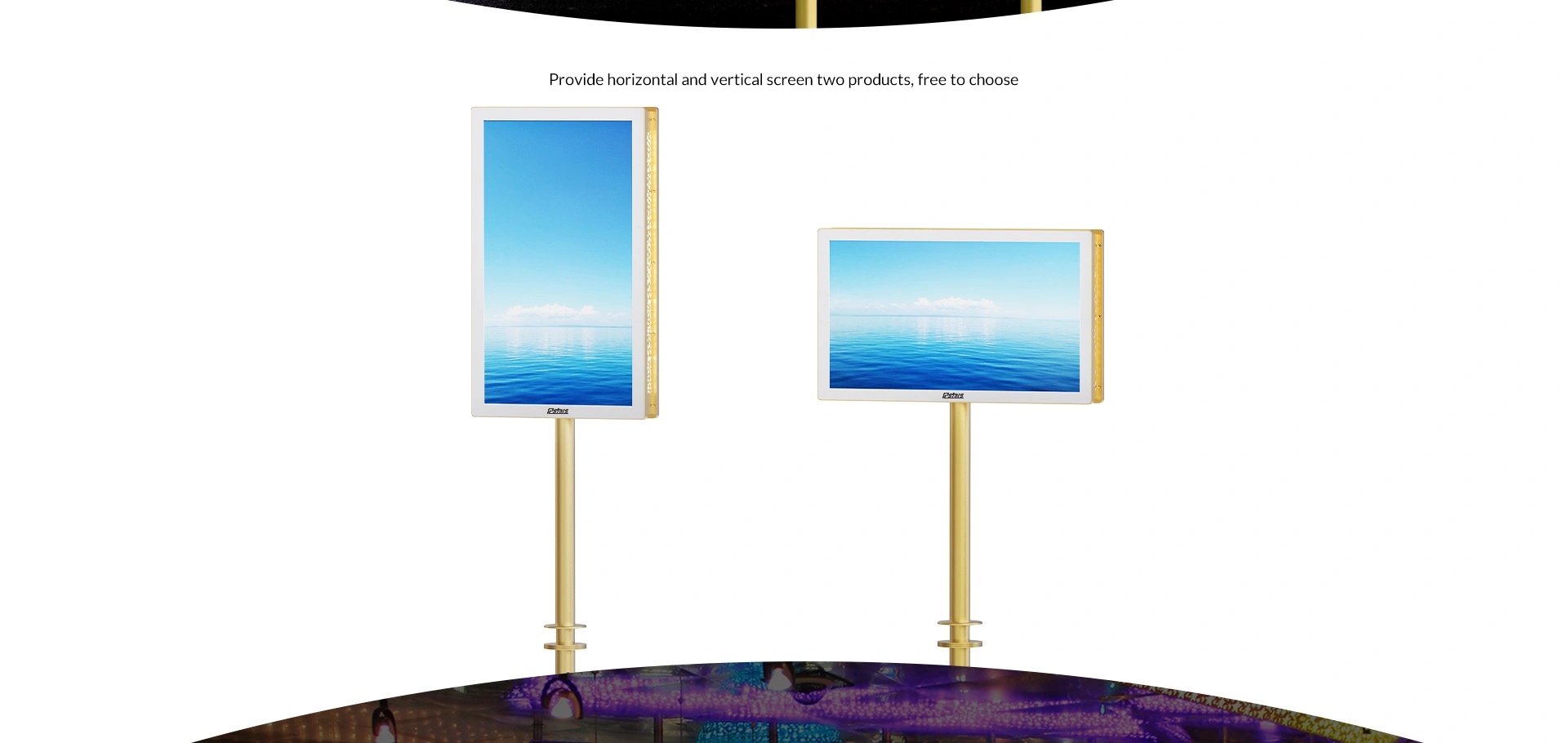 vertical digital signage display