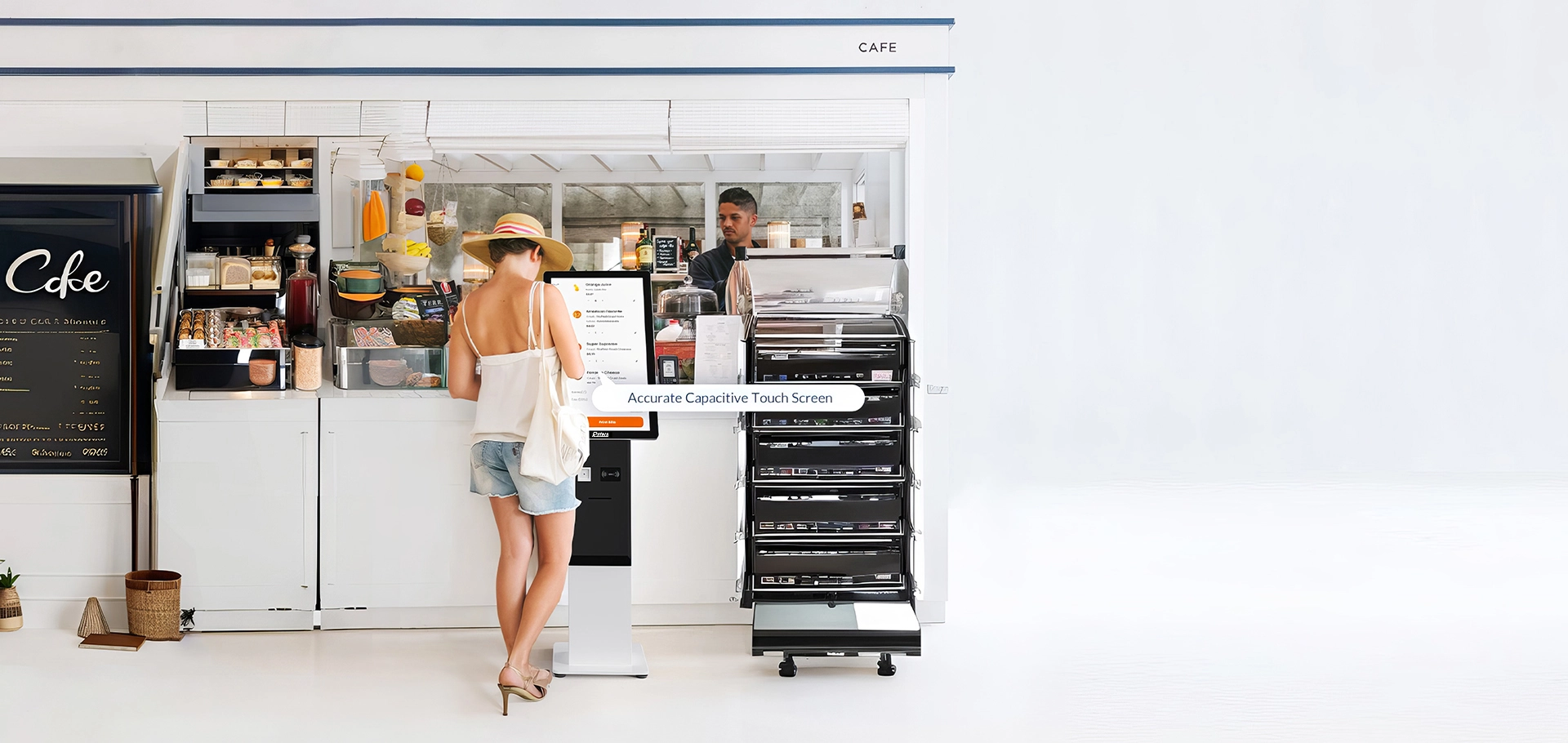 self service food ordering kiosks