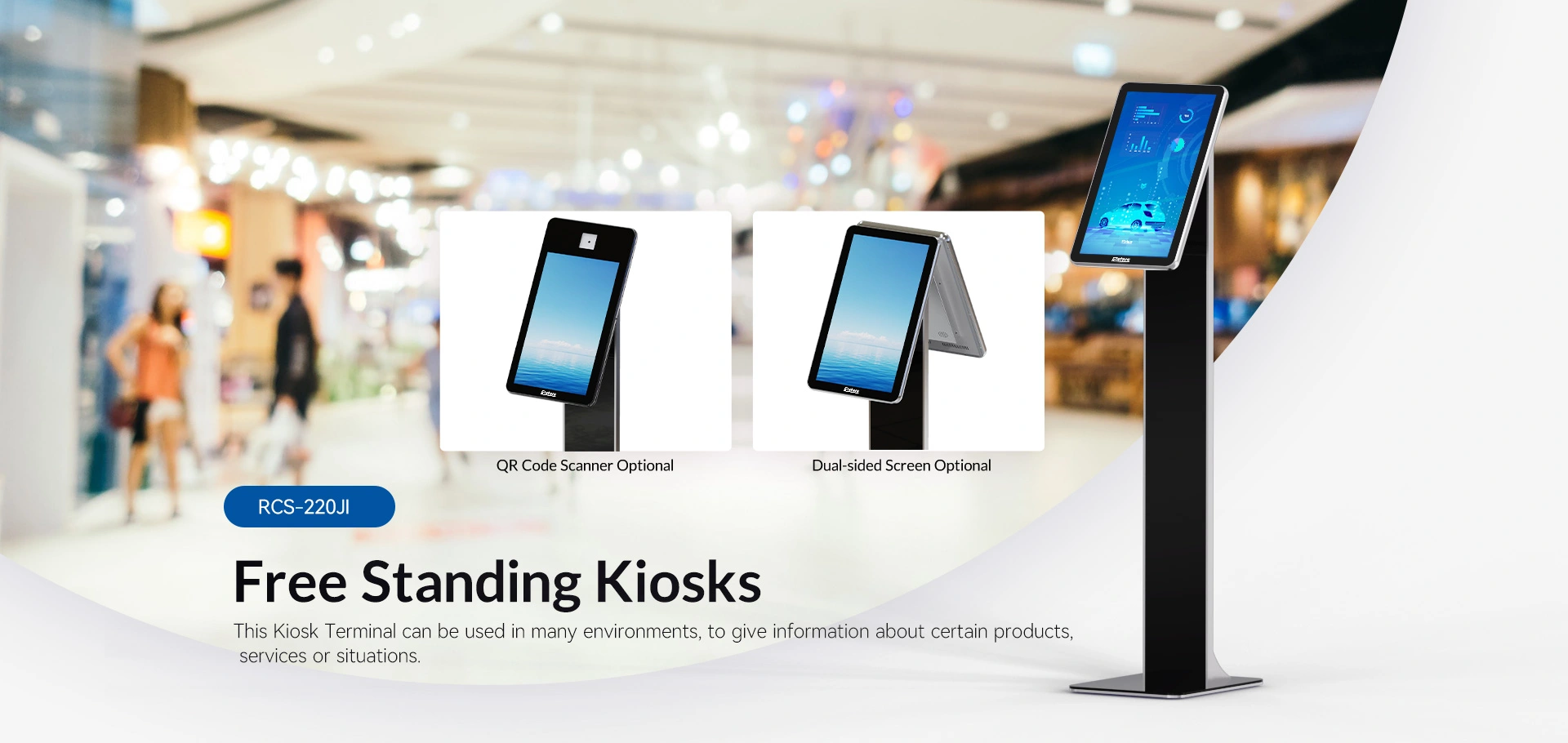 digital signage display stand