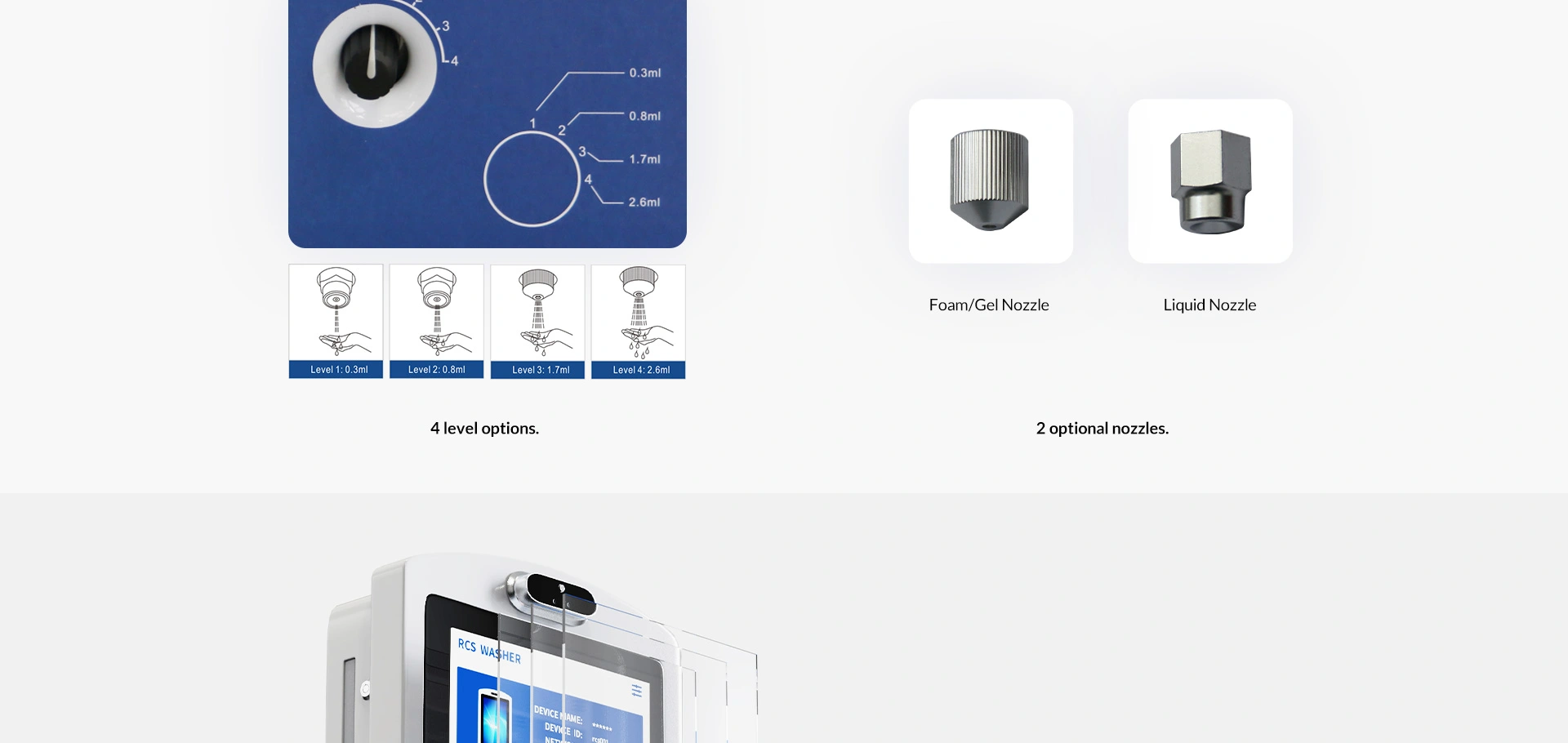 digital signage hand sanitizer