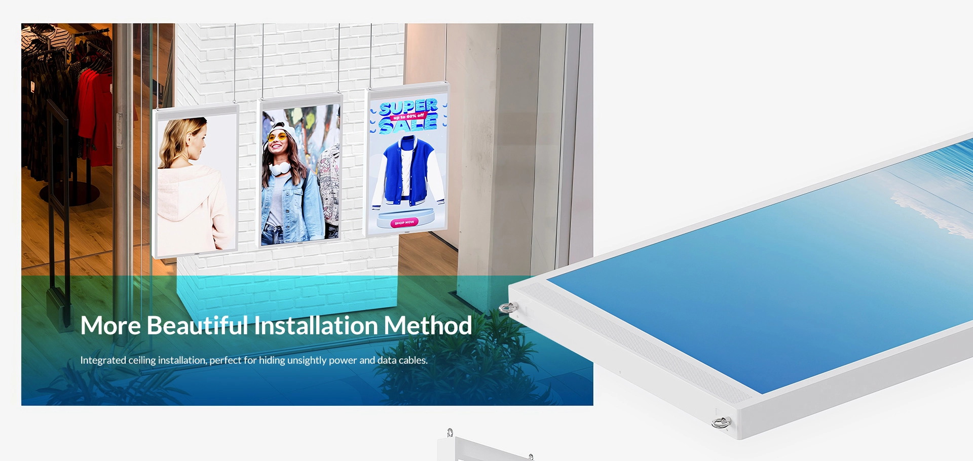 digital window displays