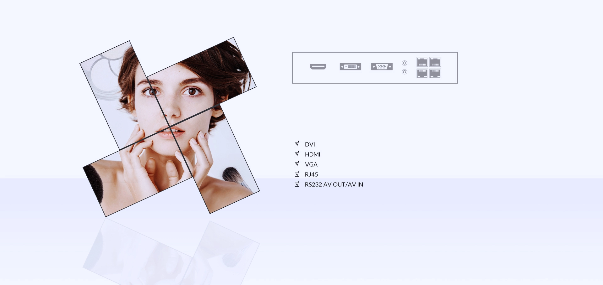 lcd video wall display