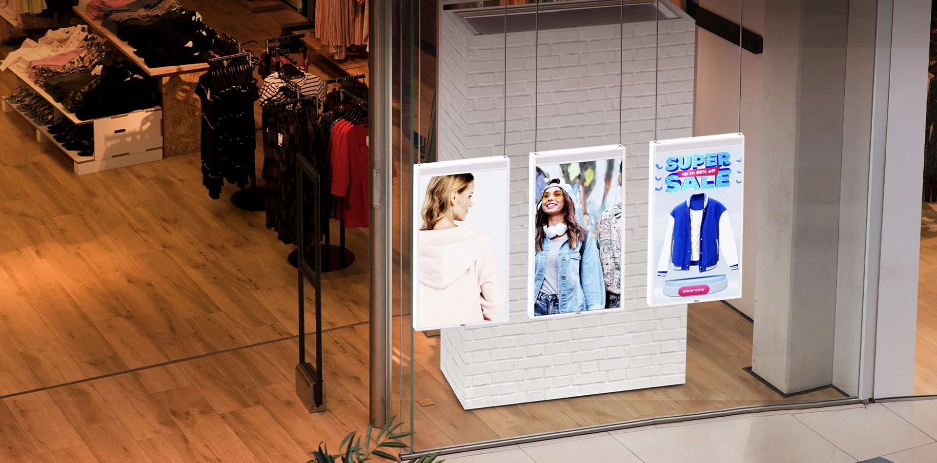 Commercial Window Digital Displays