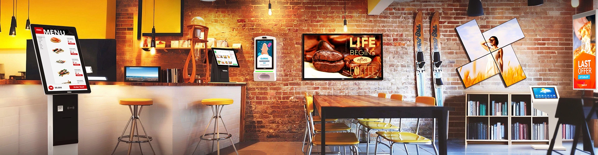 Digital Signage Displays in Rcstars