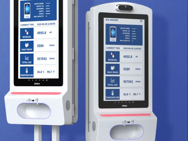 SD-Touch Screen Hand Sanitizer Kiosk